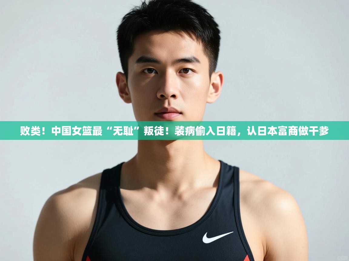 鲸蓝体育app下载-败类！中国女篮最“无耻”叛徒！装病偷入日籍，认日本富商做干爹  第3张