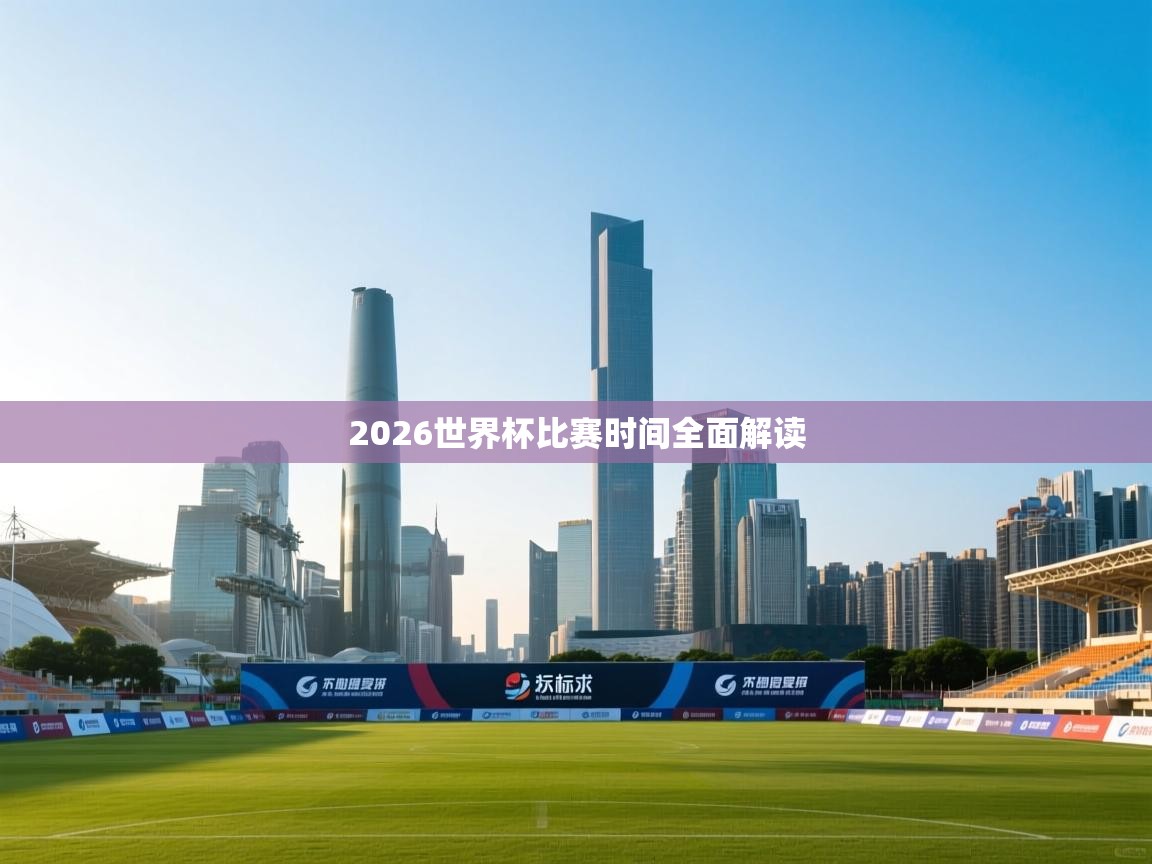 蓝鲸体育appios-2026世界杯比赛时间全面解读 第2张