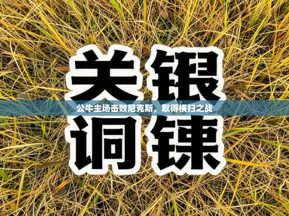 鲸蓝体育官网-公牛主场击败尼克斯，取得横扫之战  第1张